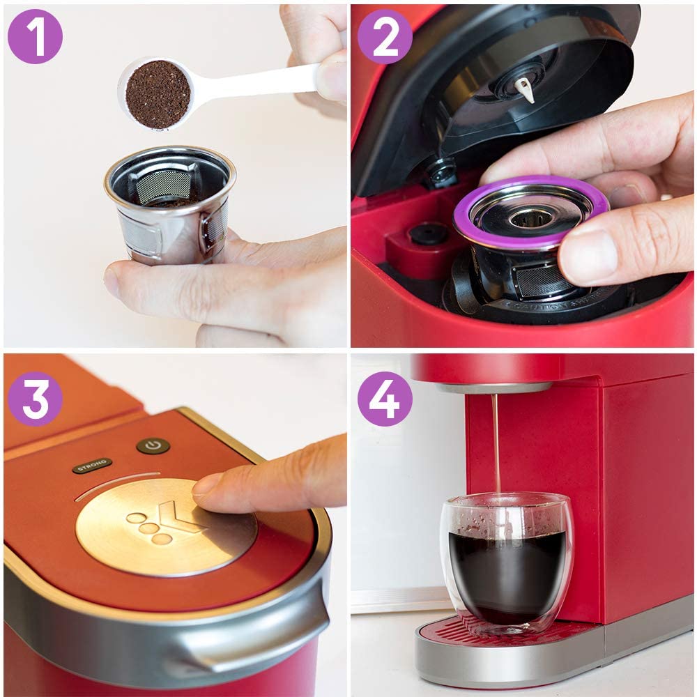 Reusable Stainless Steep K-Cup